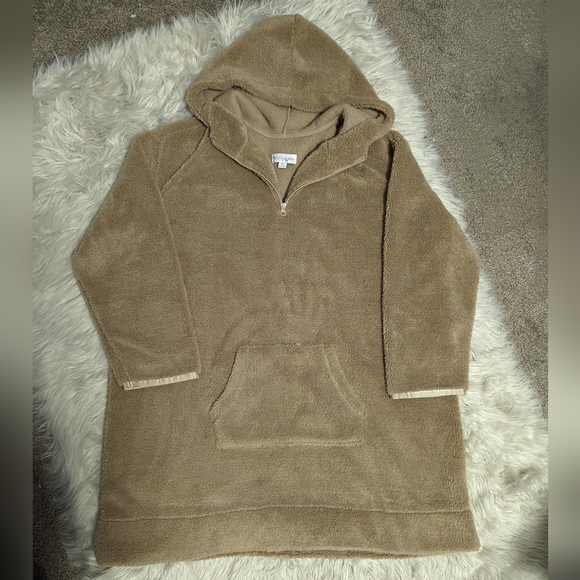 Koolaburra by Ugg Sherpa Lounger Teddy Fleece Plush Cozy Full Body Hooded Pocket - Picture 2 of 5